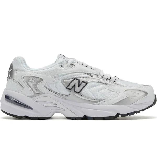 New Balance Unisex ML725V1 Metallic Silver/Nb White - Size 6