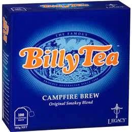 Billy Tea Campfire Brew Tea Bags 100 Pack