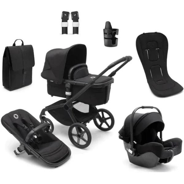 Bugaboo Fox 5 Ultimate Newborn Bundle Midnight Black