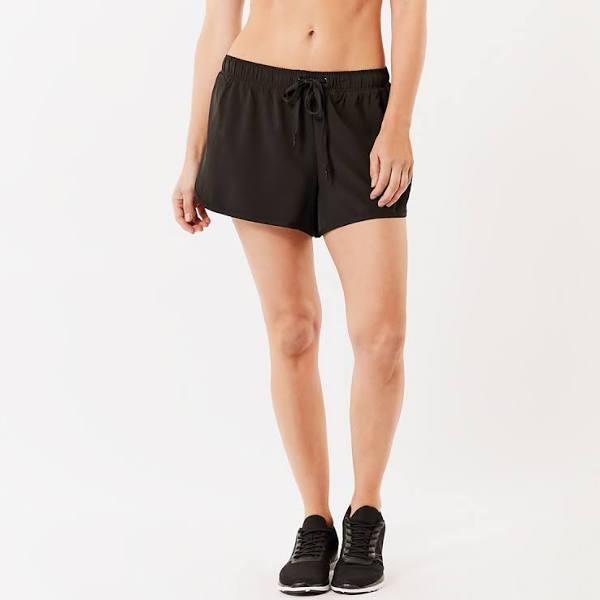 Kmart Active Womens Running Short-Black Size: 12