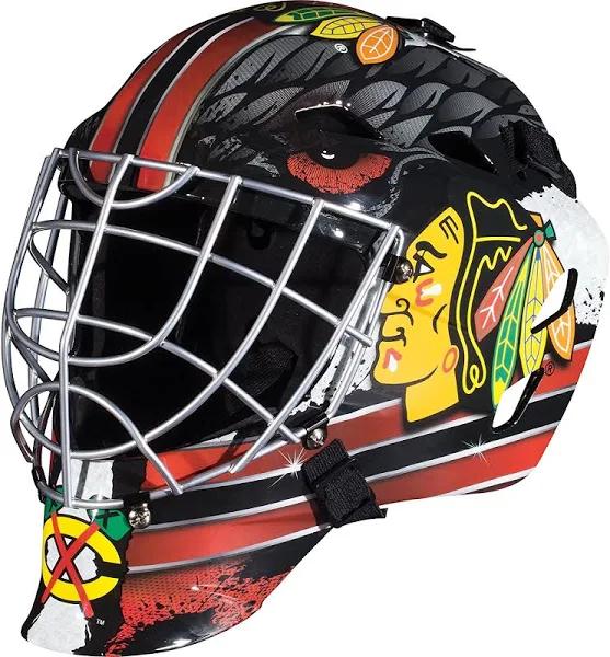 Franklin Sports GFM 1500 NHL Chicago Blackhawks Goalie Face Mask