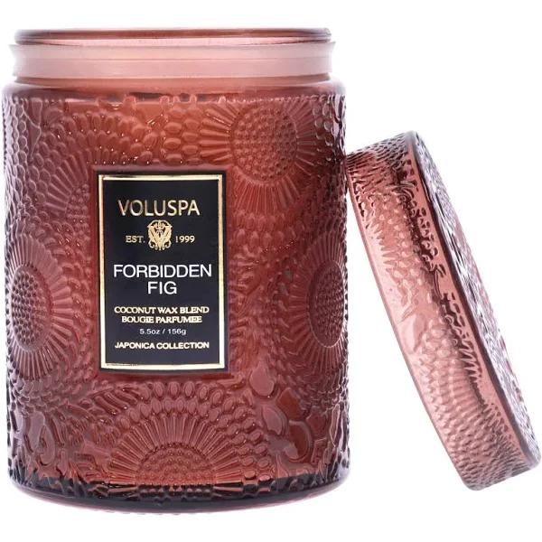 Voluspa Forbidden Fig 50hr Candle Jar