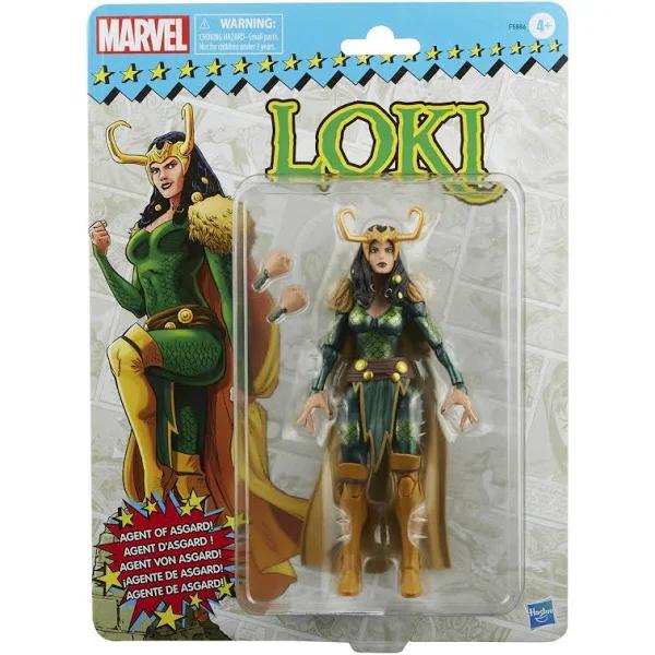 Marvel Legends Series Loki Agent of Asgard Retro Action Figure