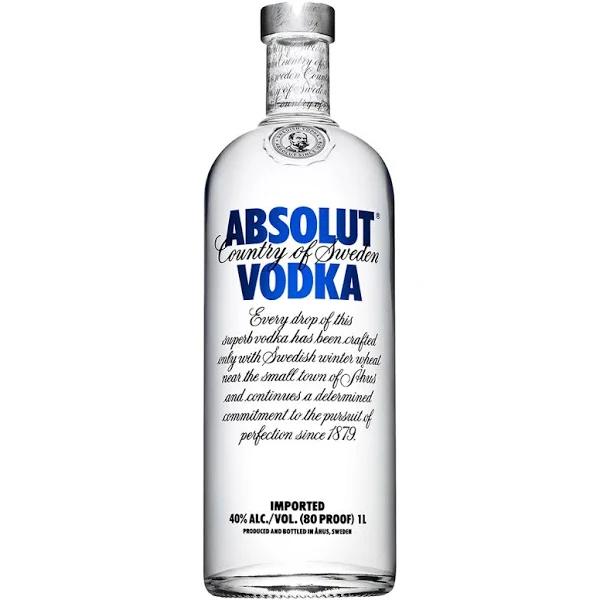 Absolut Vodka 1 Litre