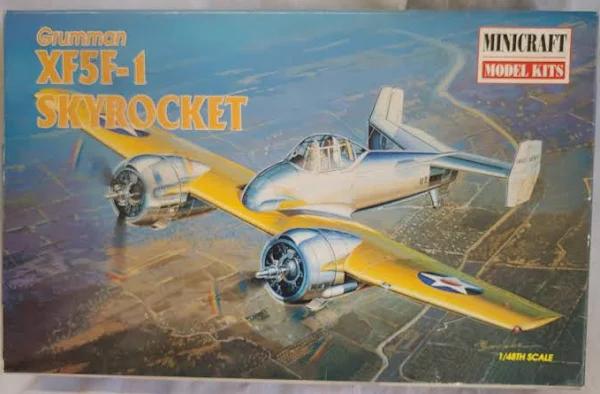 1/48 XF5F1 Skyrocket Airplane Model Kit