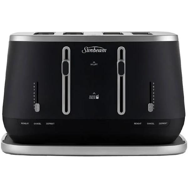 Sunbeam Kyoto City Collection 4 Slice Toaster - Black - TAM8004BK