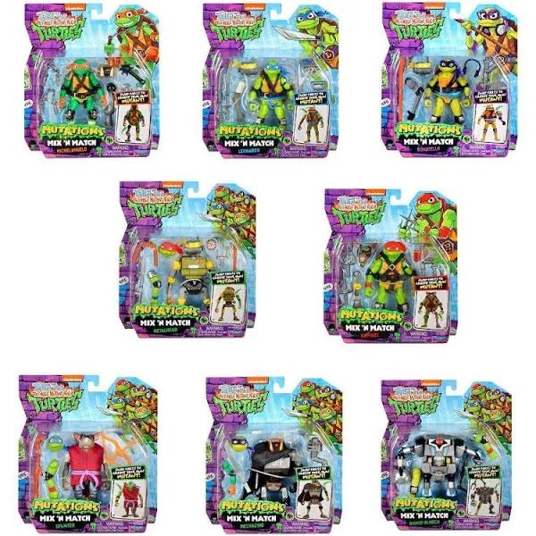 TMNT Mutations Mix N Match Basic 4.5-inch Figure - Assorted*