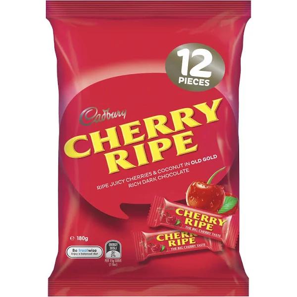 Cadbury Cherry Ripe Chocolate Sharepack 180g