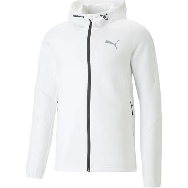 Puma Evostripe Full Zip Hoodie White - S