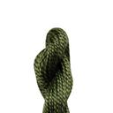 DMC Pearl Cotton Skein Size 5 27.3yd Dark Parrot Green