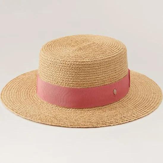 Helen Kaminski Women's Gracie Hat / Natural/ Pomelo / OS