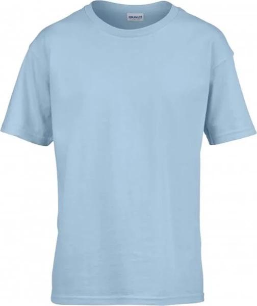 Gildan Mens Softstyle T-Shirt Baby Blue S