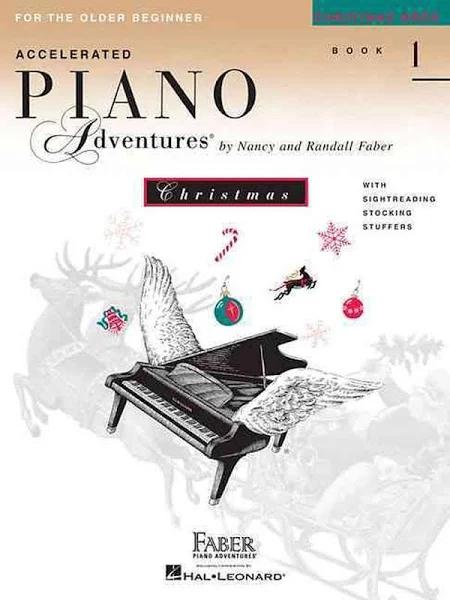 Accelerated Piano Adventures For The Older Beginner - Christmas Book 1