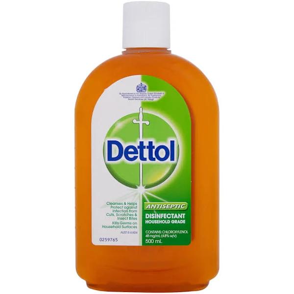 2 x Dettol Antiseptic Antibacterial Disinfectant Liquid 500mL - AfterPay & zipPay Available