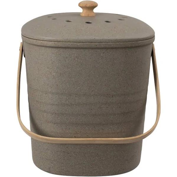 Avanti Bamboo Square Compost Bin - Grey