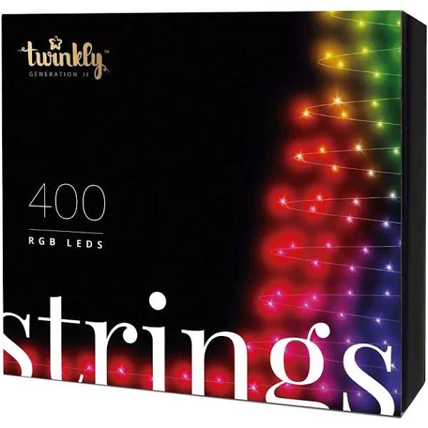 Twinkly Generation II 400 RGB Smart Led String Lights