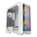 Cooler Master HAF 500 ARGB Mid-Tower E-ATX Case - White