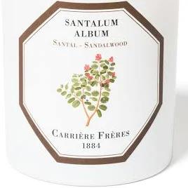 Carriere Freres Sandalwood Candle 185 G