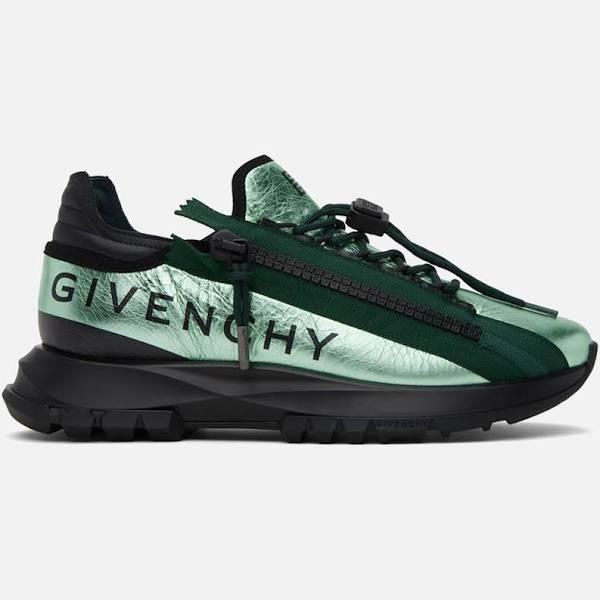 Givenchy Black & Green Spectre Sneakers