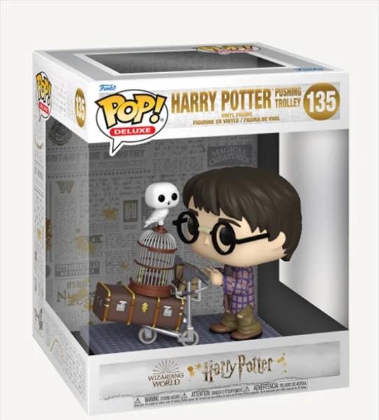 Harry Potter Harry Pushing Trolley 20th Anniversary Pop! Vinyl Deluxe