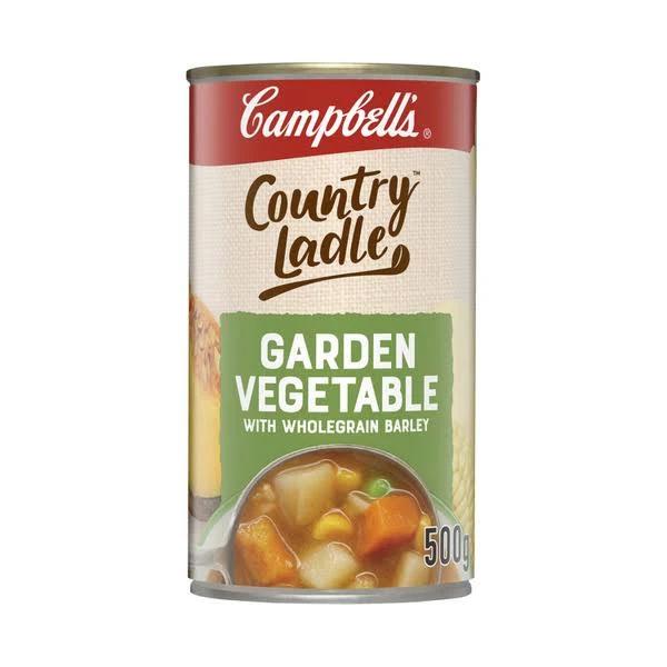 Campbell's Country Ladle Soup Can Garden Vegetable With Wholegrain Barley