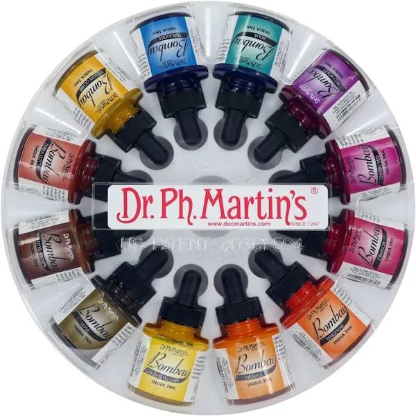 Dr. Ph. Martin's Bombay India Ink 29.5ml Set of 12 (Set 2)