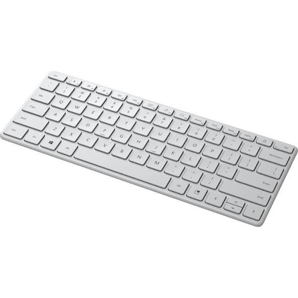 Microsoft Bluetooth Compact Keyboard - Glacier