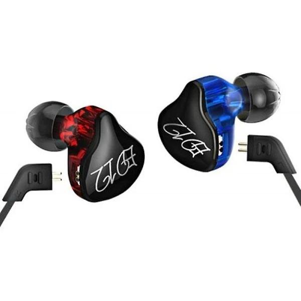 ED12 Hifi Music in Ear Earphones With Mic Blue and Red - Standard - AfterPay & zipPay Available