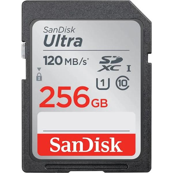 SanDisk 256GB Ultra UHS-I SDXC Memory Card