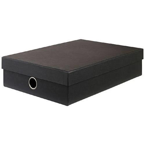 Otto A4 Recycled Storage Box Black