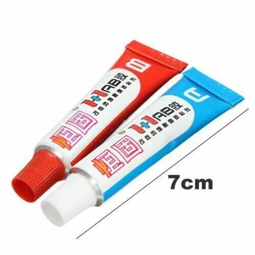 2pcs Epoxy Resin Adhesive Ab Glue For Glass Metal Ceramic Wood