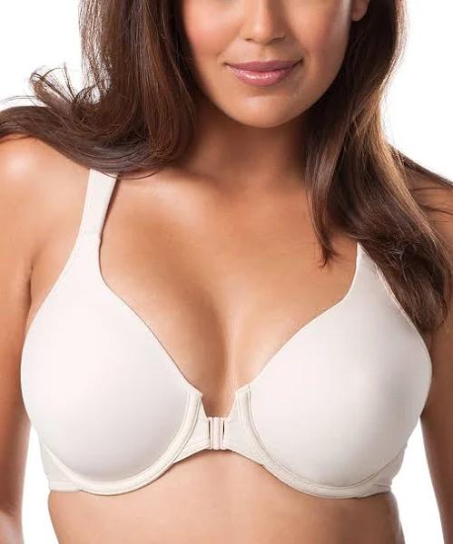 Leading Lady Brigitte Clip Front Close Wired Posture Support Bra - Nude - 18DD