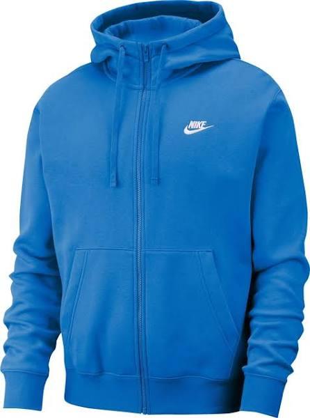 Nike Full Zip Club Hoodie Navy