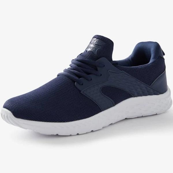 Rivers Dash Barefoot Lace Up Runner - Size 8 - Mens - Navy