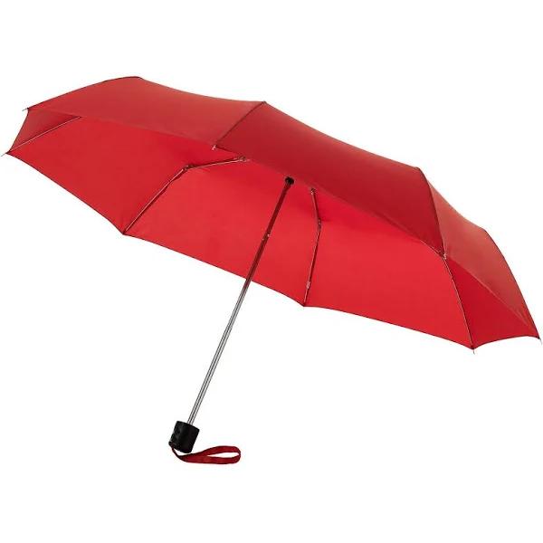 Bullet 21.5in Ida 3-Section Umbrella Black 24 x 97 cm