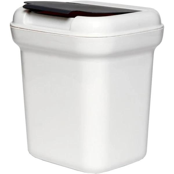 Willow Flip Top Tidy Bin 7L