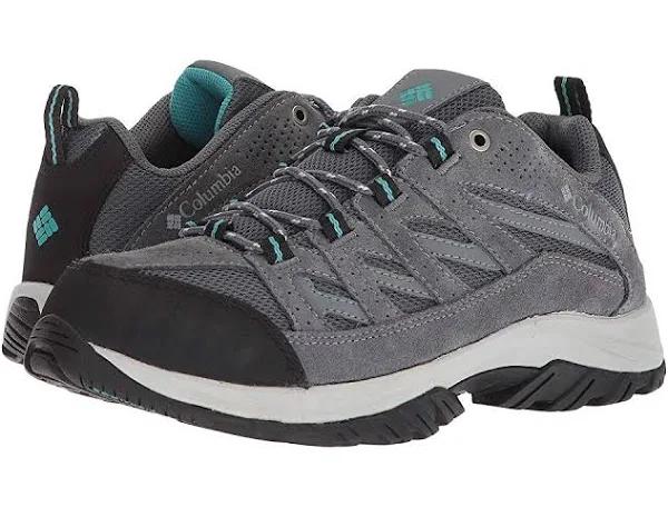 Columbia Crestwood Women's Shoes Graphite/Pacific Rim : 8.5 B - Medium, Suede/Fabric