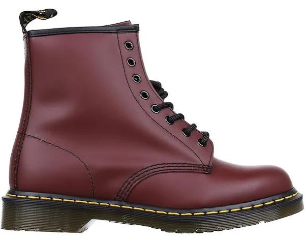 Dr Martens - Cherry Red Smooth 1460 Boots - 41