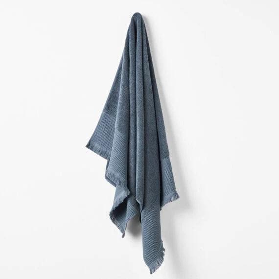 Edvin Hand Towel Bluestone by Freedom, 100% Cotton