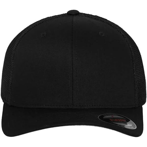 Flexfit Mesh Trucker Cap Black S-M