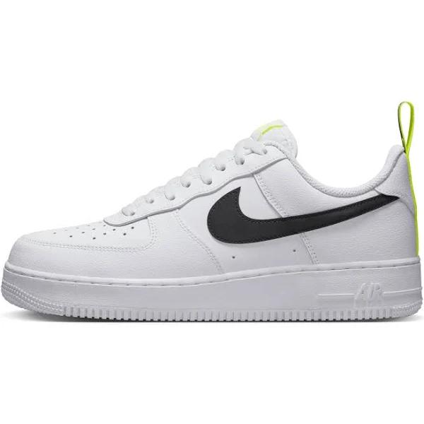 Nike Air Force 1 '07 - White/Volt/Black - 9.5