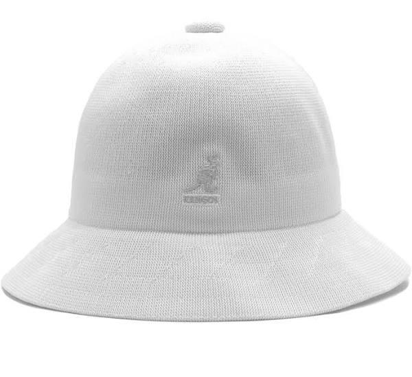 Kangol Tropic Casual Bucket Hat K2094ST Summer Sun Brim Cap - White