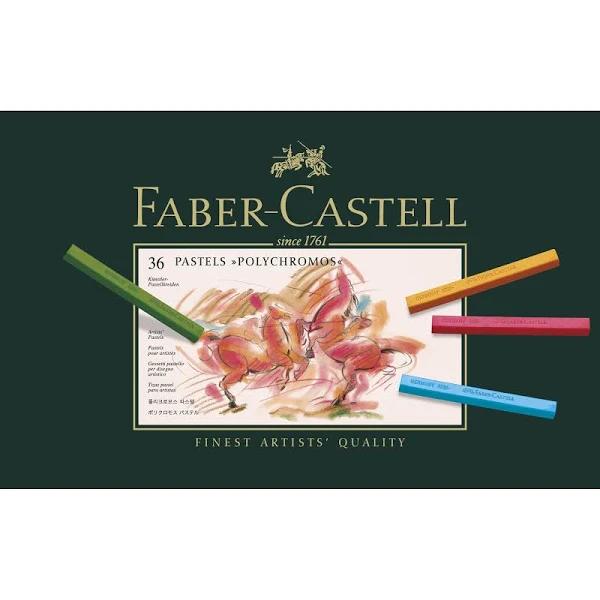 Faber-Castell Polychromos Artists Pastels Box of 36