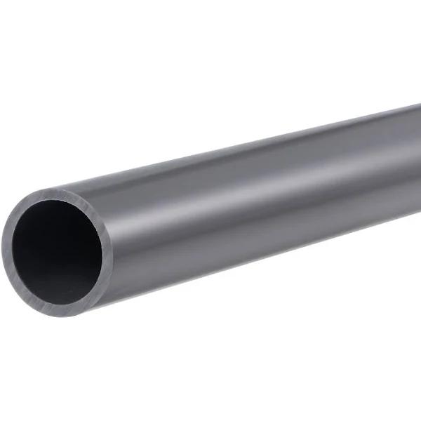 PVC Rigid Round Pipes High Impact for Water Pipes,Crafts,Cable Sleeve | Harfington, Light Grey / 16.5mmx20mm