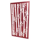 ProtectorAl 900 x 1800mm ACP Bamboo Decorative Panel Unframed - Light Red