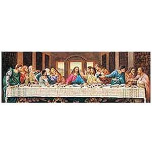 Masterpieces - Jigsaw Puzzle Panoramic 1000 Pieces 13"x39" - Last Supper