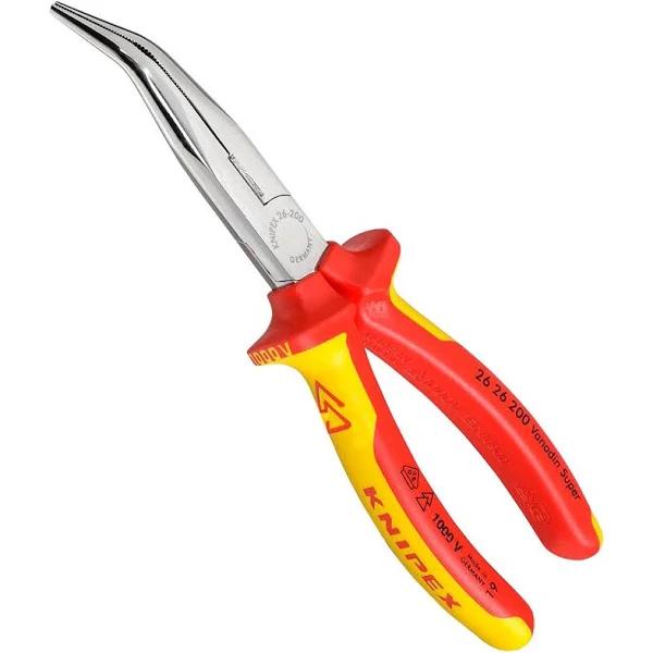 Knipex Snipe Nose Side Cutting Pliers 200 mm Red