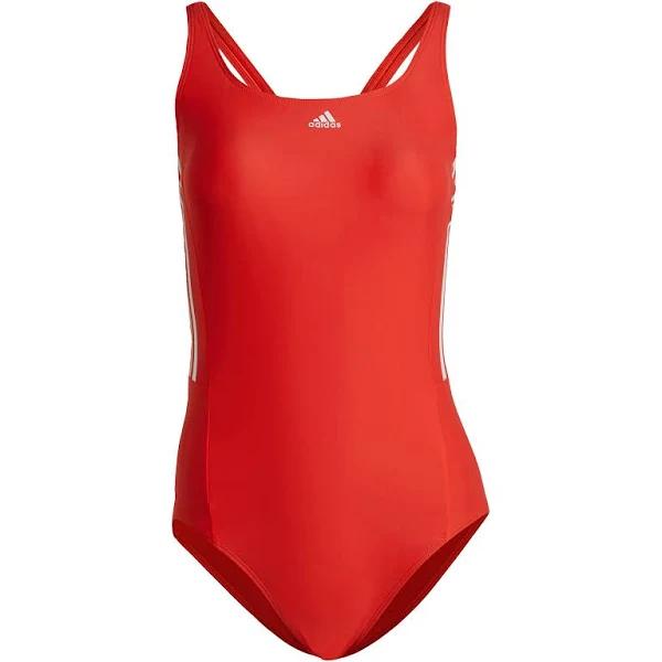 Adidas Mid 3S Swimsuit Red Pure White Women - 50