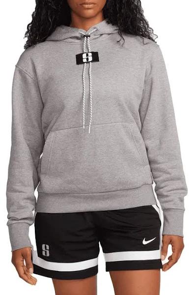 Nike Womens Sabrina Hoodie Carbon XS