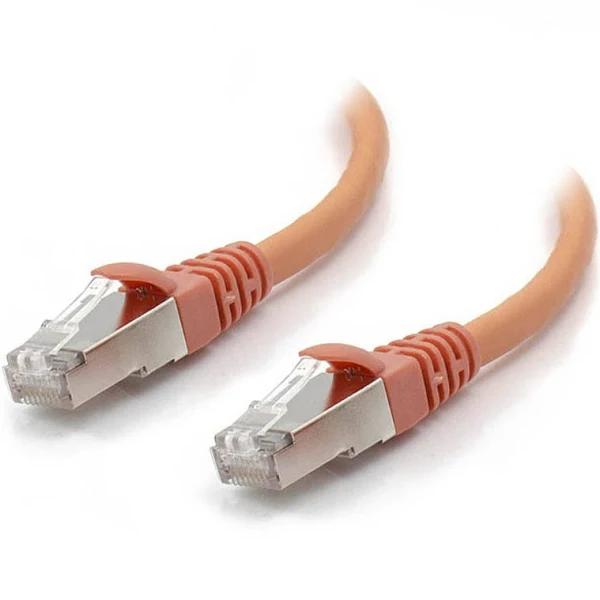 Alogic 5m Orange 10GbE Shielded Cat6a LSZH Network Cable (C6A-05-Orange-SH)